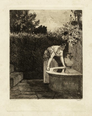  Autori vari : Lotto composto di 8 incisioni.  Bruno Goldschmidt  (1881 - 1964), Amadeus Erhard Dier  (Vienna, 1893 - Klosterneuburg, 1969), Maximilian Dasio  (1865 - 1954), Albert Welti  (Zurigo, 1862 - Berna, 1912)  - Asta Arte Antica, Moderna e Contemporanea - Libreria Antiquaria Gonnelli - Casa d'Aste - Gonnelli Casa d'Aste