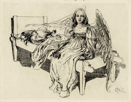  Autori vari : Lotto composto di 8 incisioni.  Bruno Goldschmidt  (1881 - 1964), Amadeus Erhard Dier  (Vienna, 1893 - Klosterneuburg, 1969), Maximilian Dasio  (1865 - 1954), Albert Welti  (Zurigo, 1862 - Berna, 1912)  - Asta Arte Antica, Moderna e Contemporanea - Libreria Antiquaria Gonnelli - Casa d'Aste - Gonnelli Casa d'Aste