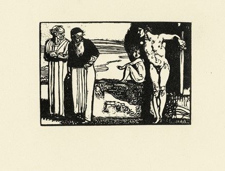  Rudolf Jettmar  (Zawodzie, 1869 - Vienna, 1939) : Lotto composto di 3 incisioni.  - Asta Arte Antica, Moderna e Contemporanea - Libreria Antiquaria Gonnelli - Casa d'Aste - Gonnelli Casa d'Aste