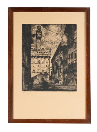 Francesco Chiappelli  (Pistoia, 1890 - Firenze, 1947) : Lotto composto di 3 incisioni su Firenze.  - Asta Arte Antica, Moderna e Contemporanea - Libreria Antiquaria Gonnelli - Casa d'Aste - Gonnelli Casa d'Aste