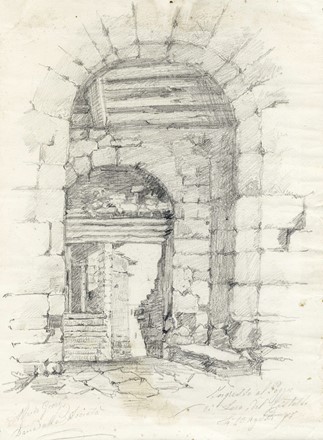  Autori vari : Lotto composto di 12 disegni.  Giacinto Gigante  (Napoli, 1804 - Napoli, 1876)  - Asta Arte Antica, Moderna e Contemporanea - Libreria Antiquaria Gonnelli - Casa d'Aste - Gonnelli Casa d'Aste