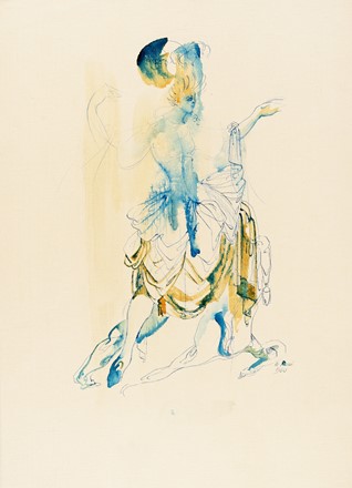  Anna Anni  (Marradi, 1926 - Firenze, 2011) : Sei bozzetti per costumi teatrali.  - Asta Arte Antica, Moderna e Contemporanea - Libreria Antiquaria Gonnelli - Casa d'Aste - Gonnelli Casa d'Aste