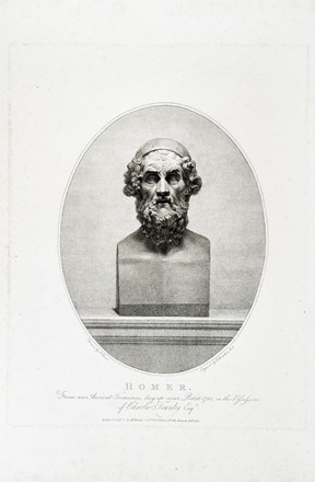  Francesco Bartolozzi  (Firenze, 1728 - Lisbona, 1815) : Aloysius Pisani Eques / Peter the wild boy / Andr� Danican Philidor / Homer / Jupiter Dodoneus / Tryphon Imperator / Vestale.  - Asta Arte Antica, Moderna e Contemporanea - Libreria Antiquaria Gonnelli - Casa d'Aste - Gonnelli Casa d'Aste