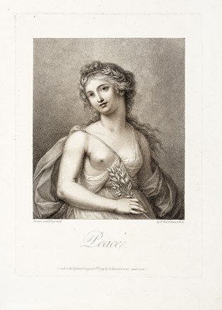  Francesco Bartolozzi  (Firenze, 1728 - Lisbona, 1815) : Clytie.  - Asta Arte Antica, Moderna e Contemporanea - Libreria Antiquaria Gonnelli - Casa d'Aste - Gonnelli Casa d'Aste
