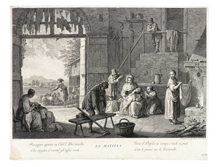  Francesco Bartolozzi  (Firenze, 1728 - Lisbona, 1815) : Venere abbigliata dalle Grazie.  - Asta Arte Antica, Moderna e Contemporanea - Libreria Antiquaria Gonnelli - Casa d'Aste - Gonnelli Casa d'Aste