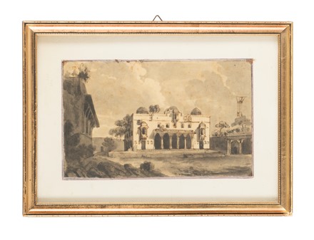  Anonimo del XIX secolo : Lotto composto di 4 disegni sull'India.  - Asta Arte Antica, Moderna e Contemporanea - Libreria Antiquaria Gonnelli - Casa d'Aste - Gonnelli Casa d'Aste
