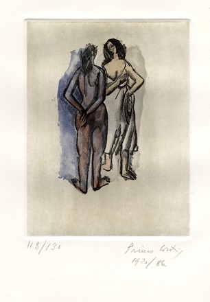  Primo Conti  (Firenze, 1900 - Fiesole, 1988) : Lotto composto di 5 incisioni.  - Auction Arte Antica, Moderna e Contemporanea - Libreria Antiquaria Gonnelli - Casa d'Aste - Gonnelli Casa d'Aste