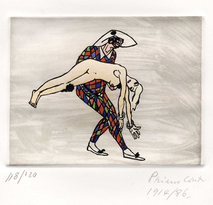  Primo Conti  (Firenze, 1900 - Fiesole, 1988) : Lotto composto di 5 incisioni.  - Auction Arte Antica, Moderna e Contemporanea - Libreria Antiquaria Gonnelli - Casa d'Aste - Gonnelli Casa d'Aste