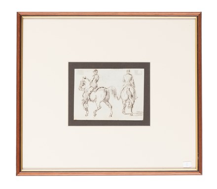  Emilio Lapi  (Firenze, 1822 - 1898) : Lotto composto di 6 disegni a tema ippico.  - Asta Arte Antica, Moderna e Contemporanea - Libreria Antiquaria Gonnelli - Casa d'Aste - Gonnelli Casa d'Aste