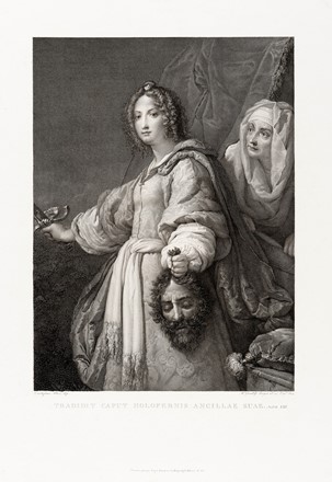  Mauro Gandolfi  (Bologna, 1764 - 1834) : Tradidit Caput Holofernis Ancillae suae.  - Asta Arte Antica, Moderna e Contemporanea - Libreria Antiquaria Gonnelli - Casa d'Aste - Gonnelli Casa d'Aste