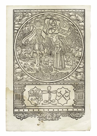  Barthelemy Chasseneuz (de)  (Issy-l'�v�que, 1480 - Aix-en-Provence, 1541), Guillaume II Le Roy  (attivo a Lione tra il 1494 e il 1529, ) : Undici tavole da Catalogus Gloriae Mundi.  - Asta Arte Antica, Moderna e Contemporanea - Libreria Antiquaria Gonnelli - Casa d'Aste - Gonnelli Casa d'Aste