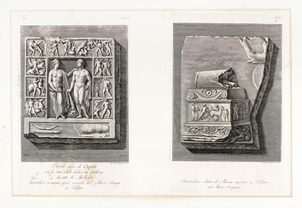  Giovanni Battista Piranesi  (Mogliano Veneto, 1720 - Roma, 1778) : Piedestallo e base della colonna Trajana.  - Asta Arte Antica, Moderna e Contemporanea - Libreria Antiquaria Gonnelli - Casa d'Aste - Gonnelli Casa d'Aste