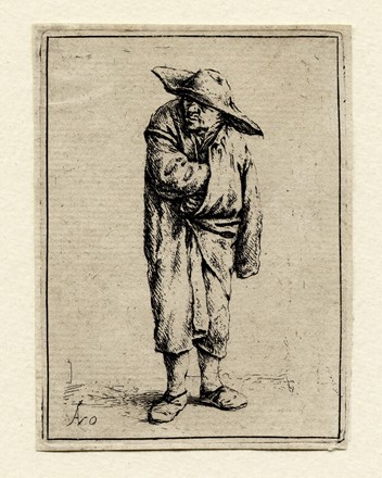  Adriaen (van) Ostade  (Haarlem,, 1610 - ivi, 1685) : Tre incisioni a tema popolare.  - Asta Arte Antica, Moderna e Contemporanea - Libreria Antiquaria Gonnelli - Casa d'Aste - Gonnelli Casa d'Aste