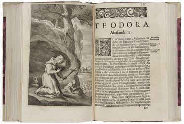  Ercolani Girolamo : Le eroine della solitudine sacra: overo vite d'alcune delle piu illustri romite sacre. Religione  - Auction BOOKS, MANUSCRIPTS AND AUTOGRAPHS - Libreria Antiquaria Gonnelli - Casa d'Aste - Gonnelli Casa d'Aste