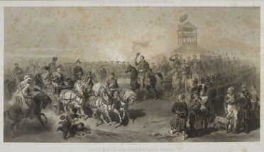 Ricordo pittorico militare della spedizione sarda in oriente negli anni 1855-56 pubblicata d'ordine del Ministro di guerra / per cura del Corpo reale di stato maggiore. Militaria, Orientalia, Storia, Diritto e Politica, Geografia e viaggi  - Auction BOOKS, MANUSCRIPTS AND AUTOGRAPHS - Libreria Antiquaria Gonnelli - Casa d'Aste - Gonnelli Casa d'Aste