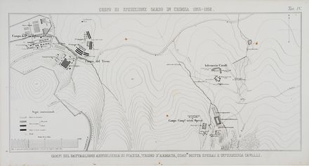 Ricordo pittorico militare della spedizione sarda in oriente negli anni 1855-56 pubblicata d'ordine del Ministro di guerra / per cura del Corpo reale di stato maggiore. Militaria, Orientalia, Storia, Diritto e Politica, Geografia e viaggi  - Auction BOOKS, MANUSCRIPTS AND AUTOGRAPHS - Libreria Antiquaria Gonnelli - Casa d'Aste - Gonnelli Casa d'Aste