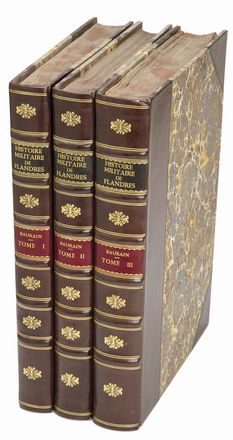  Beaurain Jean De : Histoire militaire de Flandre, depuis l?année 1690 jusqu?en 1694 inclusivement; qui comprend le détail des marches, campemens, batailles, siéges et mouvemens des armées du Roi ...  - Asta Libri, Manoscritti e Autografi - Libreria Antiquaria Gonnelli - Casa d'Aste - Gonnelli Casa d'Aste