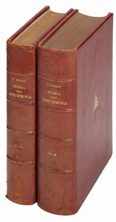  Ducati Pericle : Storia dell'arte etrusca.  - Asta Libri, Manoscritti e Autografi - Libreria Antiquaria Gonnelli - Casa d'Aste - Gonnelli Casa d'Aste