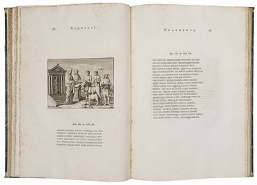  Bartoli Pietro Santi : Antiquissimi Virgiliani codicis fragmenta et picturae ex Bibliotheca Vaticana ad priscas imaginum formas a Petro Sancte Bartholi incisae.  Publius Vergilius Maro  - Asta Libri, Manoscritti e Autografi - Libreria Antiquaria Gonnelli - Casa d'Aste - Gonnelli Casa d'Aste