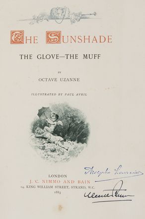  Uzanne Octave : The sunshade. The glove the muff. Letteratura inglese, Letteratura  Paul Avril  - Auction BOOKS, MANUSCRIPTS AND AUTOGRAPHS - Libreria Antiquaria Gonnelli - Casa d'Aste - Gonnelli Casa d'Aste