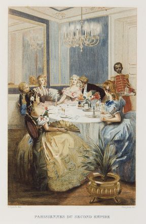  Uzanne Octave : La Française du siecle. Modes, moeurs, usages.  Albert Lynch, Eugéne Gaujean  - Asta Libri, Manoscritti e Autografi - Libreria Antiquaria Gonnelli - Casa d'Aste - Gonnelli Casa d'Aste