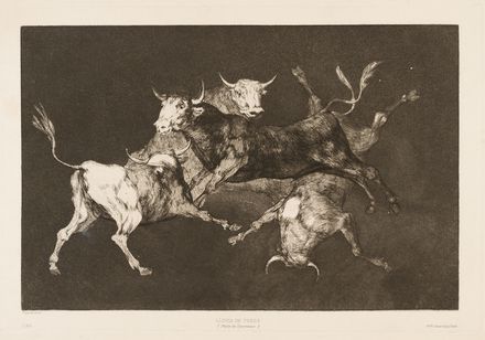  Francisco Goya y Lucientes  (Fuendetodos,, 1746 - Bordeaux,, 1828) : I quattro Proverbios de «L'Art».  - Asta STAMPE E DISEGNI DAL XVI AL XX SECOLO - Libreria Antiquaria Gonnelli - Casa d'Aste - Gonnelli Casa d'Aste