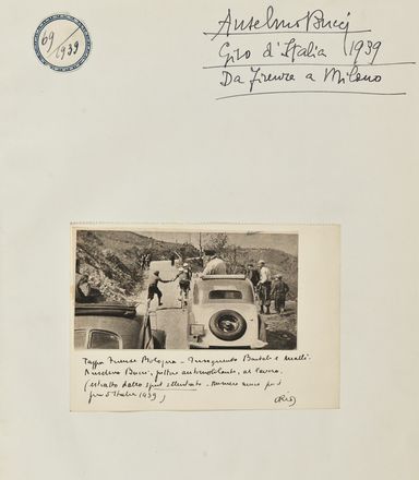  Anselmo Bucci  (Fossombrone, 1887 - Monza, 1955) : Il Giro d'Italia del 1939.  - Asta STAMPE E DISEGNI DAL XVI AL XX SECOLO - Libreria Antiquaria Gonnelli - Casa d'Aste - Gonnelli Casa d'Aste