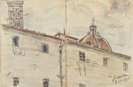 Anselmo Bucci  (Fossombrone, 1887 - Monza, 1955) : Il Giro d'Italia del 1939.  - Asta STAMPE E DISEGNI DAL XVI AL XX SECOLO - Libreria Antiquaria Gonnelli - Casa d'Aste - Gonnelli Casa d'Aste