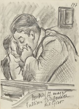  Anselmo Bucci  (Fossombrone, 1887 - Monza, 1955) : Il Giro d'Italia del 1939.  - Asta STAMPE E DISEGNI DAL XVI AL XX SECOLO - Libreria Antiquaria Gonnelli - Casa d'Aste - Gonnelli Casa d'Aste