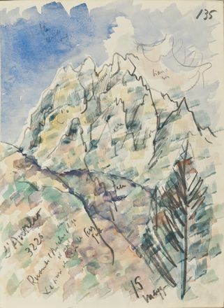  Anselmo Bucci  (Fossombrone, 1887 - Monza, 1955) : Il Giro d'Italia del 1939.  - Asta STAMPE E DISEGNI DAL XVI AL XX SECOLO - Libreria Antiquaria Gonnelli - Casa d'Aste - Gonnelli Casa d'Aste