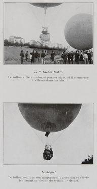  Do Georges Pierre Francois Jean : Le ballon libre. Theorie et pratique. Aeronautica, Scienze tecniche e matematiche  - Auction BOOKS, MANUSCRIPTS AND AUTOGRAPHS - Libreria Antiquaria Gonnelli - Casa d'Aste - Gonnelli Casa d'Aste