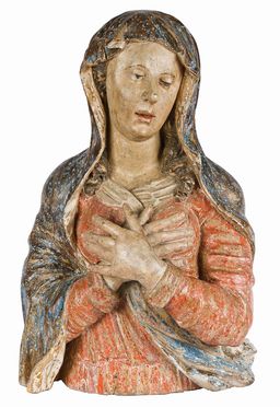  Scuola italiana del XVI secolo : Madonna  - Asta Fotografie, Dipinti e Sculture - Libreria Antiquaria Gonnelli - Casa d'Aste - Gonnelli Casa d'Aste