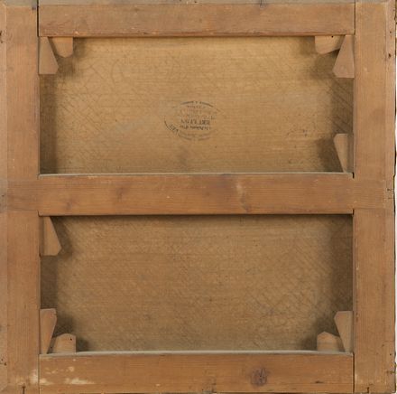  Beniamino De Francesco  (Napoli, 1805 - 1846) : Paesaggio con grande tronco  - Auction Photographs, Paintings and Sculptures - Libreria Antiquaria Gonnelli - Casa d'Aste - Gonnelli Casa d'Aste