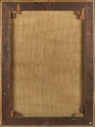  Scuola italiana del XVIII secolo : Ritratto di dama con bimbo e pettirosso  - Asta Fotografie, Dipinti e Sculture - Libreria Antiquaria Gonnelli - Casa d'Aste - Gonnelli Casa d'Aste