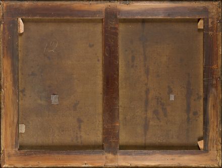 Paesaggio con due figure  - Auction Photographs, Paintings and Sculptures - Libreria Antiquaria Gonnelli - Casa d'Aste - Gonnelli Casa d'Aste
