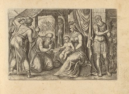  Jan Wierix  (Anversa, 1549 - 1615), bottega di Philippe Galle : Christi Iesu vita ...  - Asta STAMPE E DISEGNI DAL XVI AL XX SECOLO - Libreria Antiquaria Gonnelli - Casa d'Aste - Gonnelli Casa d'Aste