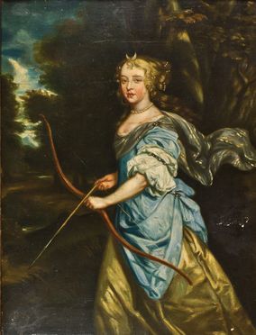  Scuola europea del XIX secolo : Diana  - Asta Fotografie, Dipinti e Sculture - Libreria Antiquaria Gonnelli - Casa d'Aste - Gonnelli Casa d'Aste