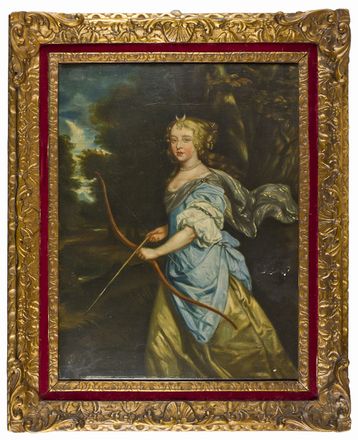  Scuola europea del XIX secolo : Diana  - Asta Fotografie, Dipinti e Sculture - Libreria Antiquaria Gonnelli - Casa d'Aste - Gonnelli Casa d'Aste