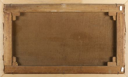  Giovanni (Nino) Costa  (Roma, 1826 - Marina di Pisa, 1903) : Pesaggio dell'Agro Romano  - Auction Photographs, Paintings and Sculptures - Libreria Antiquaria Gonnelli - Casa d'Aste - Gonnelli Casa d'Aste