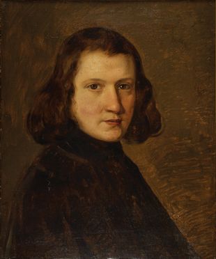  Pelagio Palagi  (Bologna, 1775 - Torino, 1860) : Ritratto di Franz Liszt (?)  - Auction Photographs, Paintings and Sculptures - Libreria Antiquaria Gonnelli - Casa d'Aste - Gonnelli Casa d'Aste