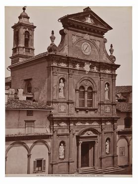 Panorama del convento della Certosa.  - Asta Fotografie, Dipinti e Sculture - Libreria Antiquaria Gonnelli - Casa d'Aste - Gonnelli Casa d'Aste