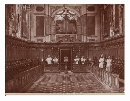 Panorama del convento della Certosa.  - Asta Fotografie, Dipinti e Sculture - Libreria Antiquaria Gonnelli - Casa d'Aste - Gonnelli Casa d'Aste