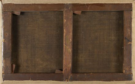  Scuola europea del XVII secolo : Comunione di un santo  - Asta Fotografie, Dipinti e Sculture - Libreria Antiquaria Gonnelli - Casa d'Aste - Gonnelli Casa d'Aste