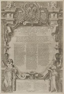  Terzio Francesco : Francisci Tertii Bergomatis ... Austriacæ gentis imaginum pars prima[-quinta].  Gaspare Degli Uccelli  - Asta Libri, Manoscritti e Autografi - Libreria Antiquaria Gonnelli - Casa d'Aste - Gonnelli Casa d'Aste