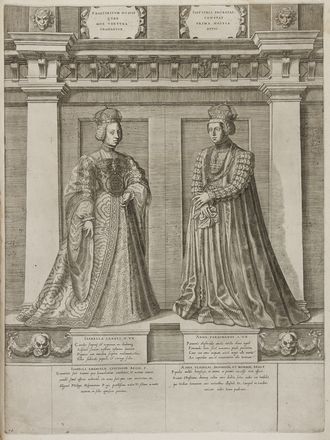  Terzio Francesco : Francisci Tertii Bergomatis ... Austriacæ gentis imaginum pars prima[-quinta]. Feste  Folklore  Giochi  Sport  Gaspare Degli Uccelli  - Auction BOOKS, MANUSCRIPTS AND AUTOGRAPHS - Libreria Antiquaria Gonnelli - Casa d'Aste - Gonnelli Casa d'Aste