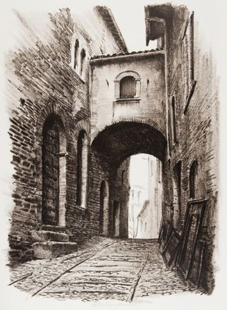  Folco Cianfanelli : Spoleto magica. 12 visioni spoletine.  - Asta Stampe e Disegni - Libreria Antiquaria Gonnelli - Casa d'Aste - Gonnelli Casa d'Aste