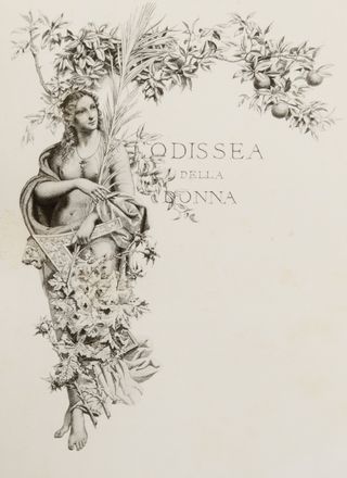  Massarani Tullo : L'odissea della donna. Arte  Francesco Colombi-Borde  (1846 - 1906)  - Auction BOOKS, MANUSCRIPTS AND AUTOGRAPHS - Libreria Antiquaria Gonnelli - Casa d'Aste - Gonnelli Casa d'Aste