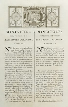  Lastri Marco : L'Etruria pittrice ovvero Storia della pittura toscana dedotta dai suoi monumenti che si esibiscono in stampa dal secolo X fino al presente. Tom. 1. [- 2.].  Carlo Lasinio  (Treviso, 1759 - Pisa, 1838)  - Asta Libri, Manoscritti e Autografi - Libreria Antiquaria Gonnelli - Casa d'Aste - Gonnelli Casa d'Aste