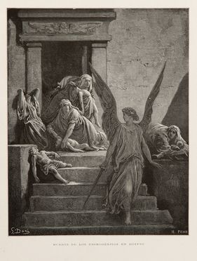 La Sagrada Biblia traducida de la Vulgata Latina al espanol, aclarado el sentido de algunos lugares con la luz que dan los textos oriiginales Hebreo y Griego, [...] por D. Felix Torres Amat  [...] Nueva edicio illustrada por Gustavo Doré ...  Felix Torres Amat, Gustave Doré  (Strasbourg, 1832 - Paris, 1883)  - Asta Libri, Manoscritti e Autografi - Libreria Antiquaria Gonnelli - Casa d'Aste - Gonnelli Casa d'Aste