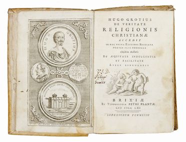  Grotius Hugo : Annotationes in libros evangeliorum.  - Asta Libri, Manoscritti e Autografi - Libreria Antiquaria Gonnelli - Casa d'Aste - Gonnelli Casa d'Aste